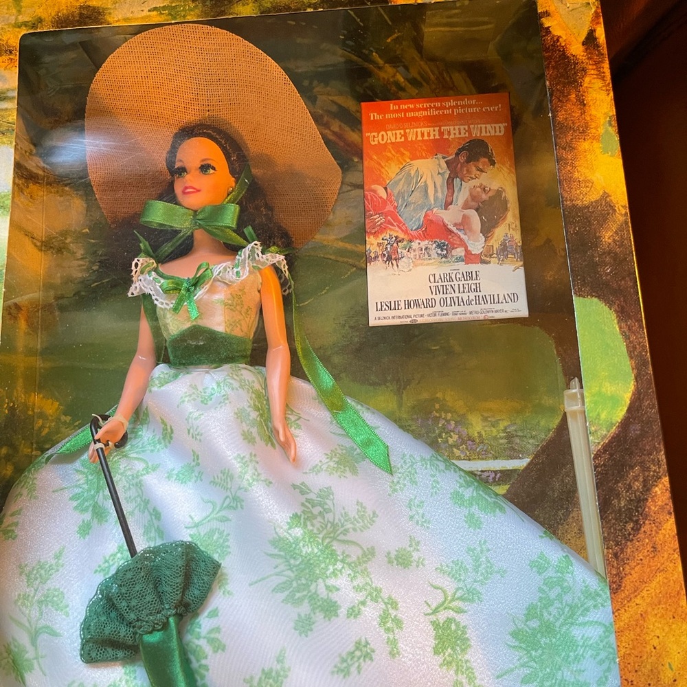Hollywood legends barbie(gone with the wind, Scarlett O’Hara